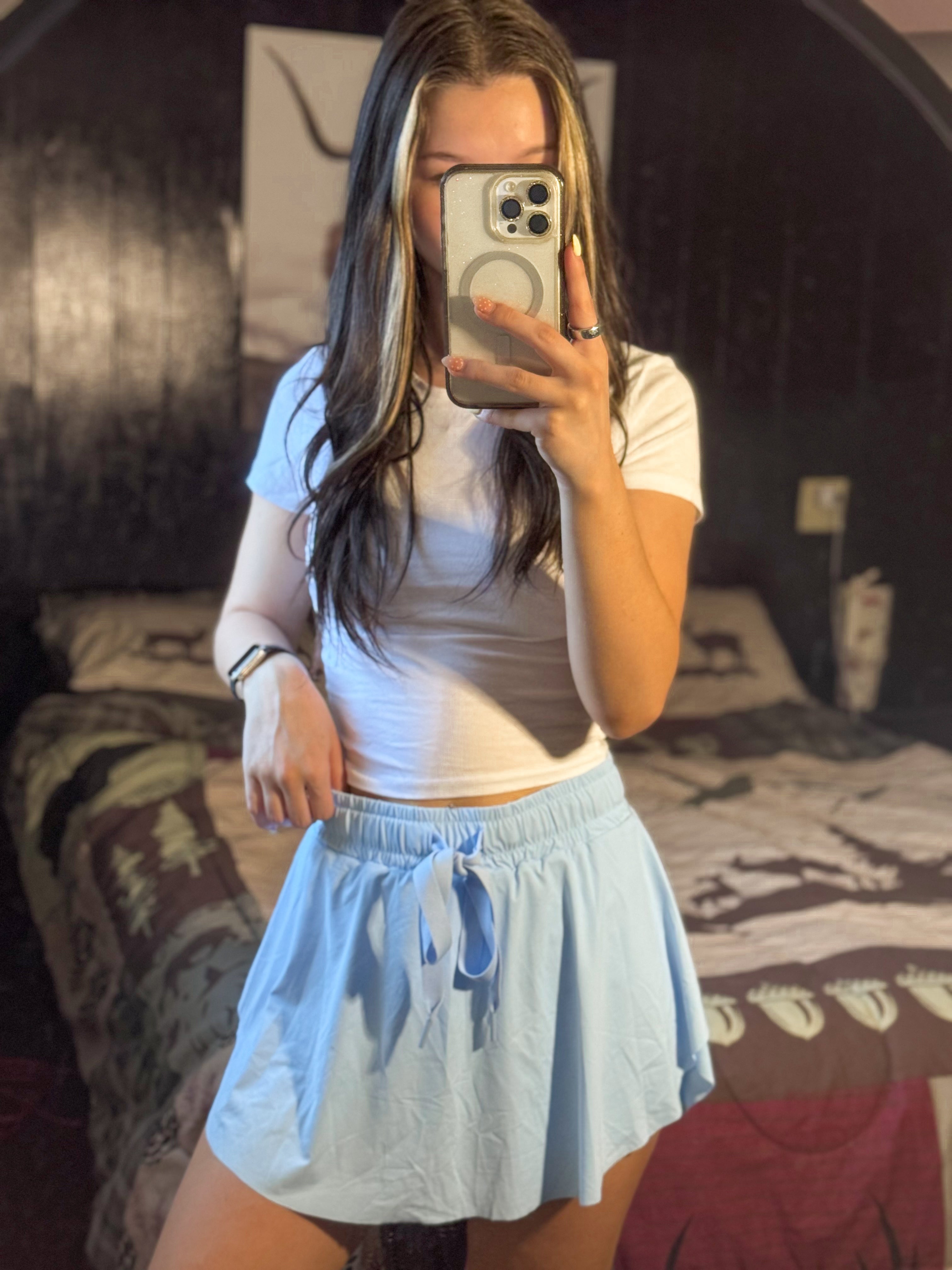 Coastal Breeze Skort- Blue